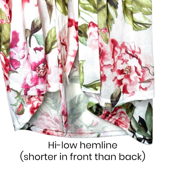 Show Me Your Mumu BRIE Robe Kimono Pink‎ Floral Bridal Beach Cover-Up One Size - Picture 6 of 16